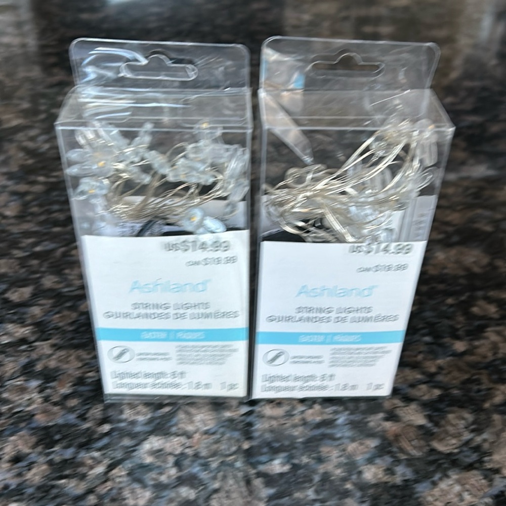 ASHLAND EASTER STRING LIGHTS SET OF 2 NWT